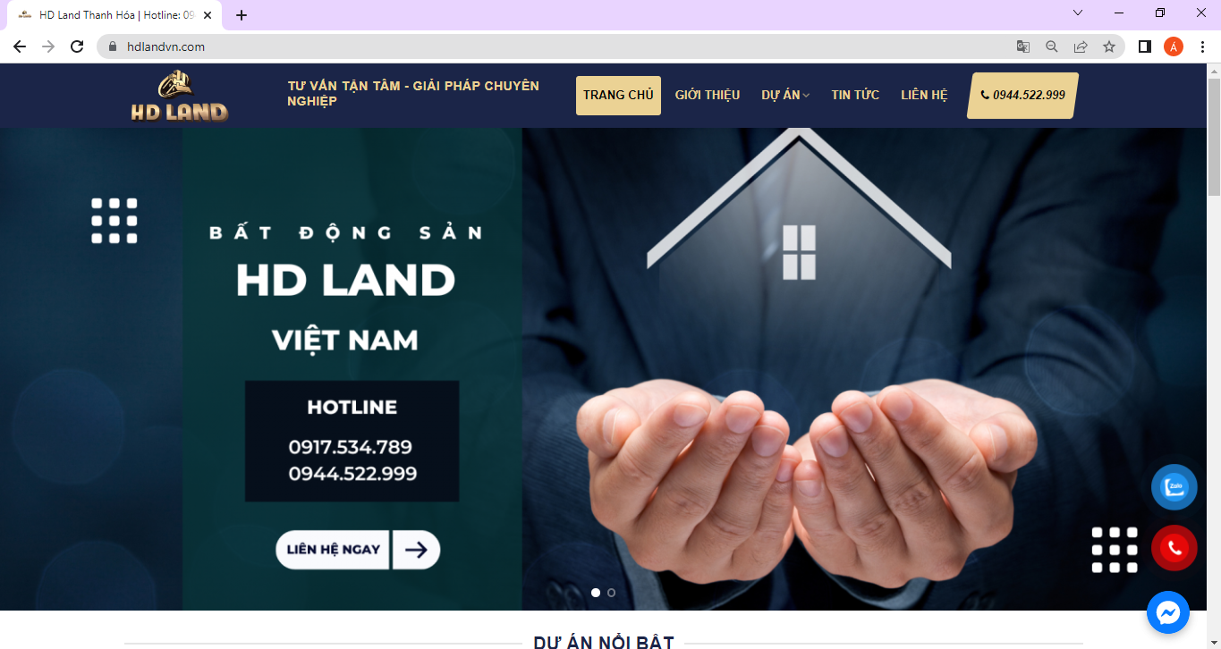 Giới thiệu Công ty Bất Động Sản HD LAND Việt Nam