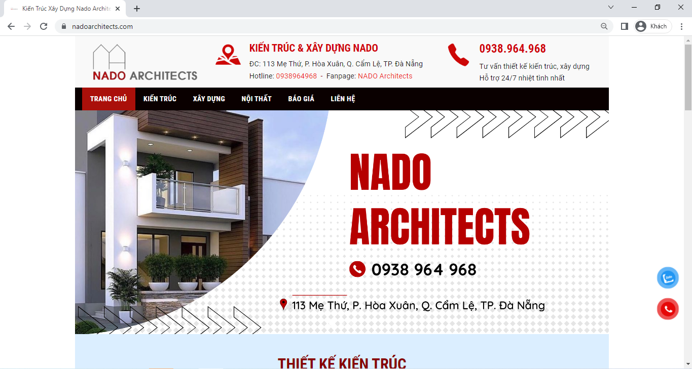 Giới thiệu về Công ty TNHH Kiến trúc & Xây dựng NADO
